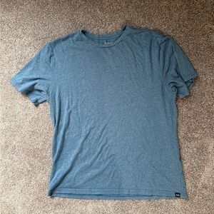 Field & Stream Heather Teal Short Sleeve Crew T-Shirt